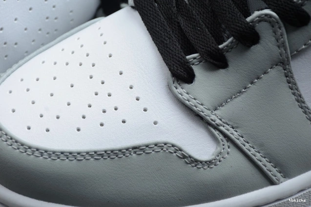 Rep TBK 554724-092 AIR 1 Jordan Mid Grey Light Smoke 0724